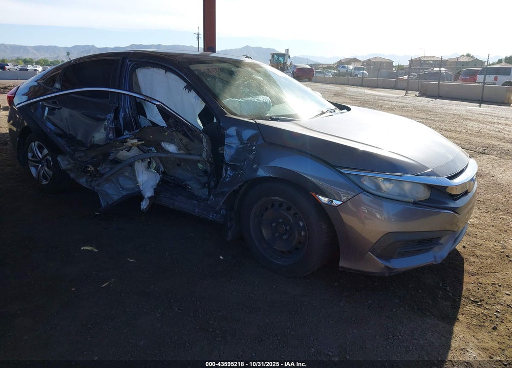 2017 HONDA CIVIC LX VIN: 19XFC2F54HE041105