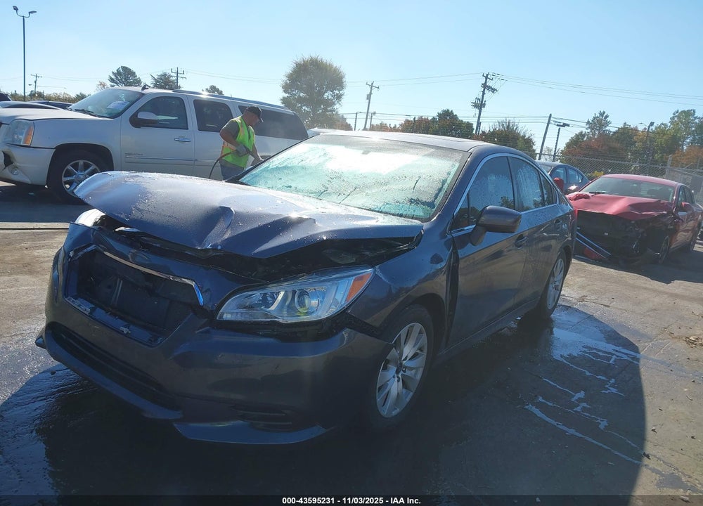 2016 SUBARU LEGACY 2.5I PREMIUM VIN: 4S3BNBC67G3052045