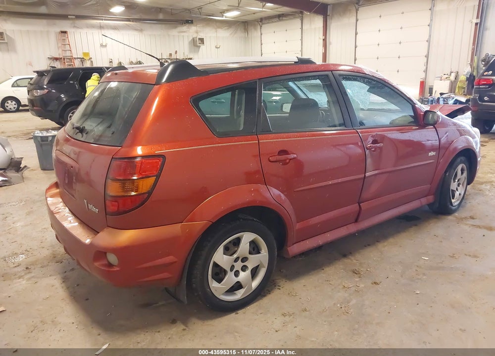 2008 PONTIAC VIBE VIN: 5Y2SL658X8Z402231