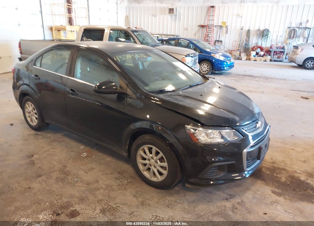 2017 CHEVROLET SONIC LT AUTO VIN: 1G1JD5SHXH4118952