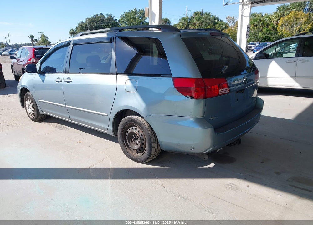 2005 TOYOTA SIENNA LE VIN: 5TDZA23C75S295382
