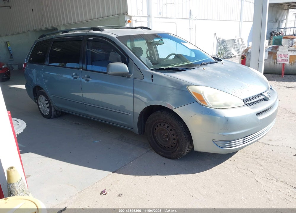 2005 TOYOTA SIENNA LE VIN: 5TDZA23C75S295382