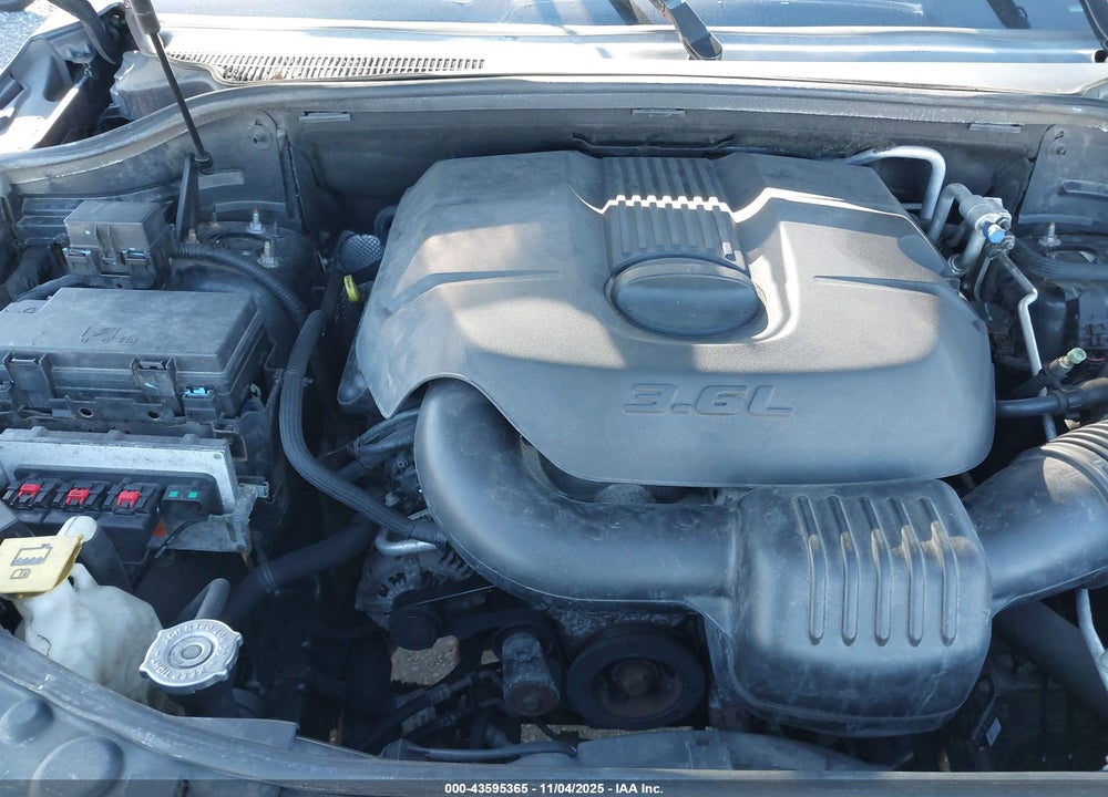 2011 DODGE DURANGO CREW VIN: 1D4RD4GG9BC708340