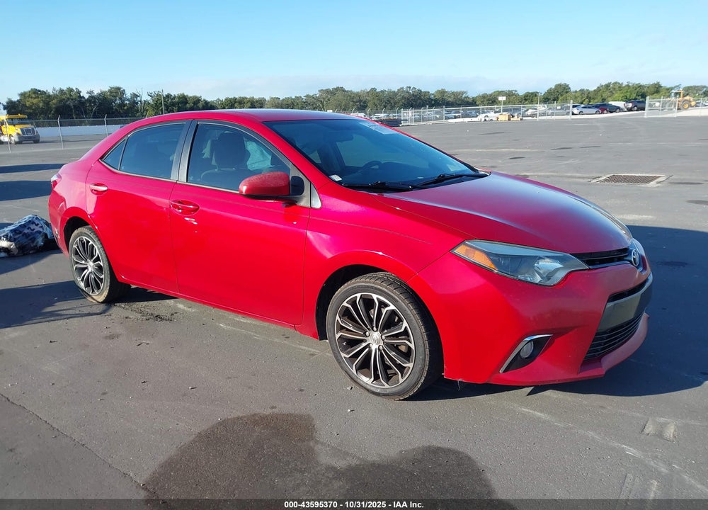 2016 TOYOTA COROLLA LE VIN: 2T1BURHE4GC627575