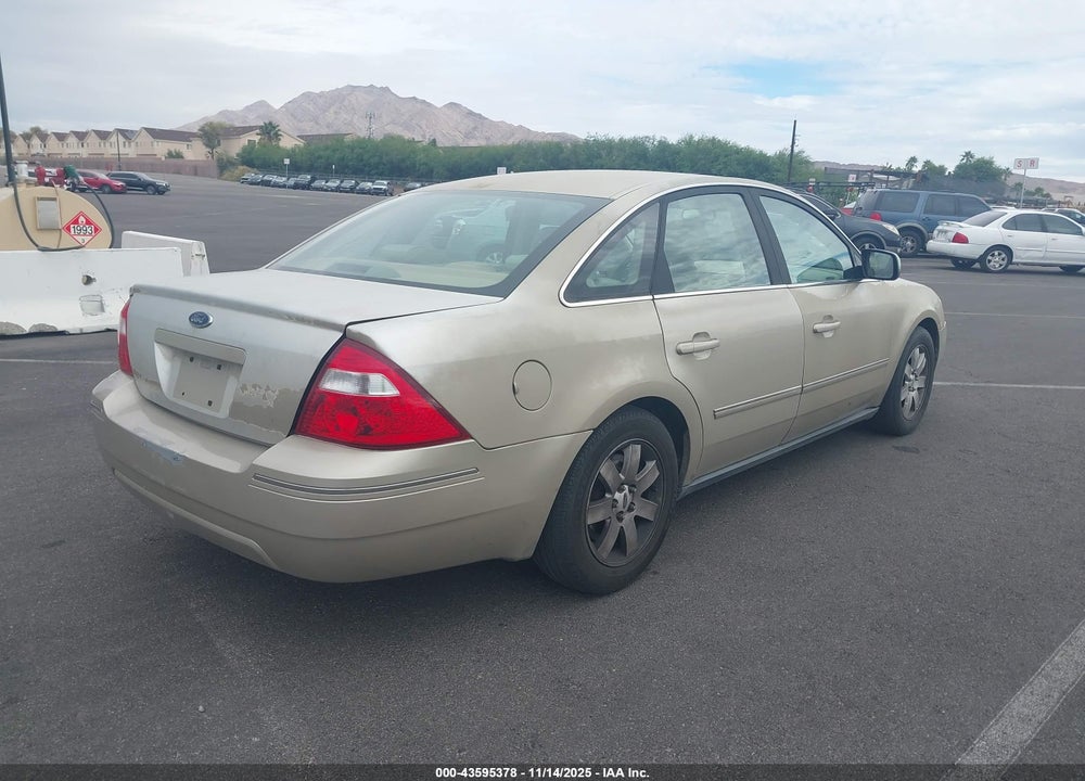 2005 FORD FIVE HUNDRED SEL VIN: 1FAFP24185G188632