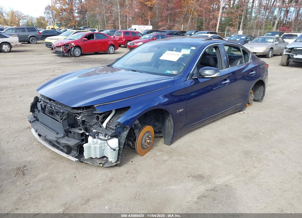 2018 INFINITI Q50 3.0T RED SPORT 400 VIN: JN1FV7AR3JM480193