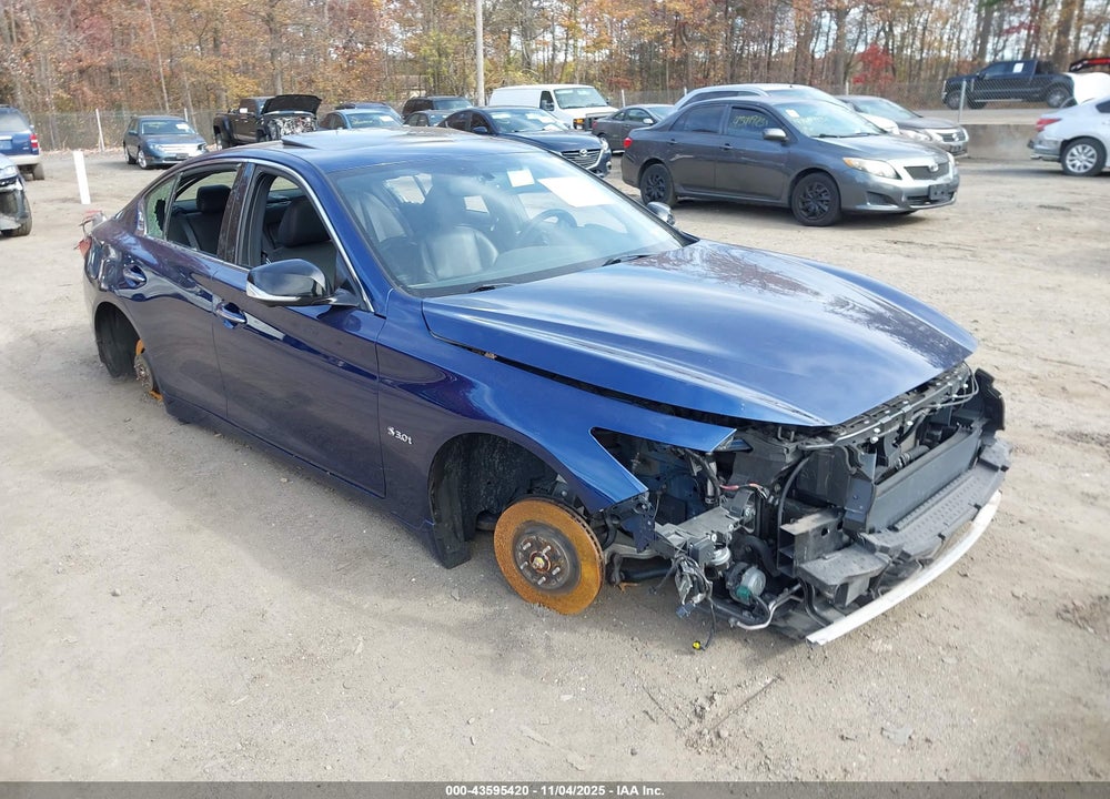 2018 INFINITI Q50 3.0T RED SPORT 400 VIN: JN1FV7AR3JM480193