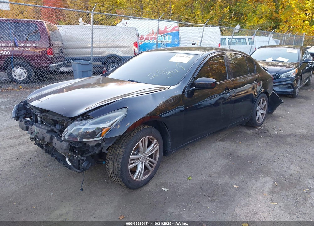 2013 INFINITI G37X VIN: JN1CV6AR8DM355126