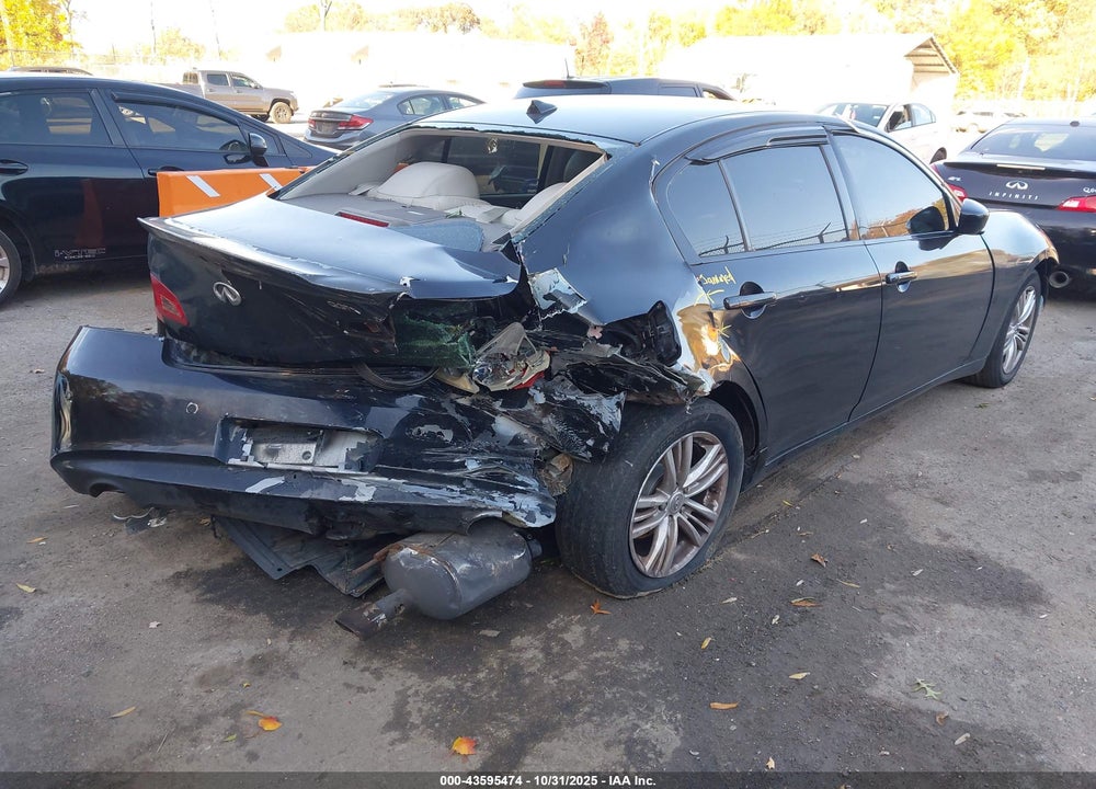 2013 INFINITI G37X VIN: JN1CV6AR8DM355126