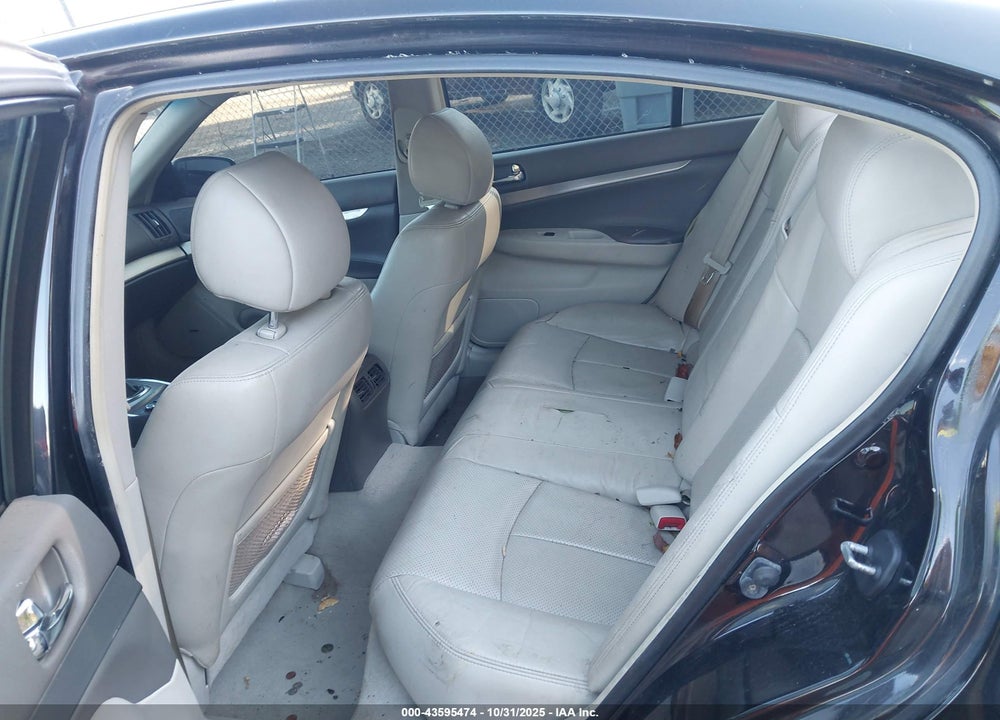 2013 INFINITI G37X VIN: JN1CV6AR8DM355126