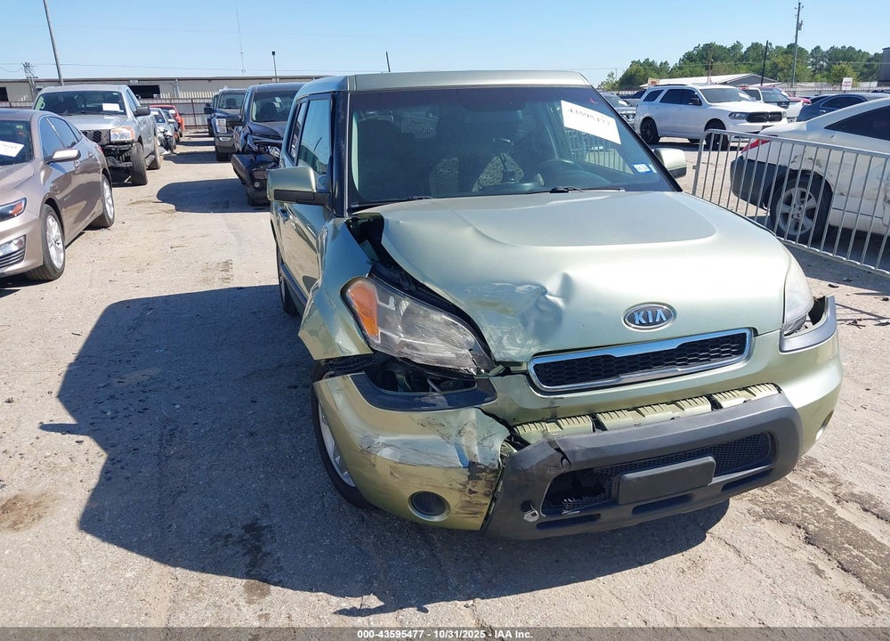 2011 KIA SOUL VIN: KNDJT2A27B7259456