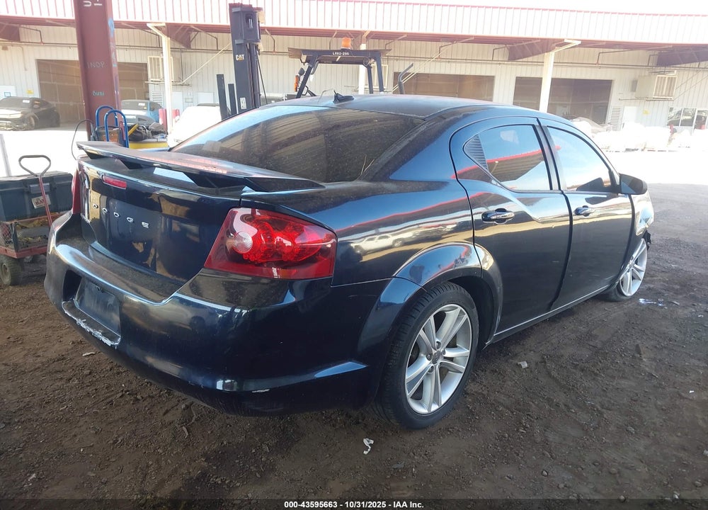 2012 DODGE AVENGER SE VIN: 1C3CDZAG2CN287273