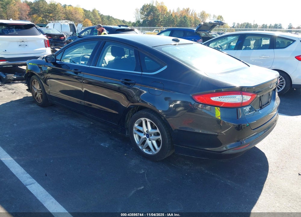 2014 FORD FUSION SE VIN: 1FA6P0H70E5352180