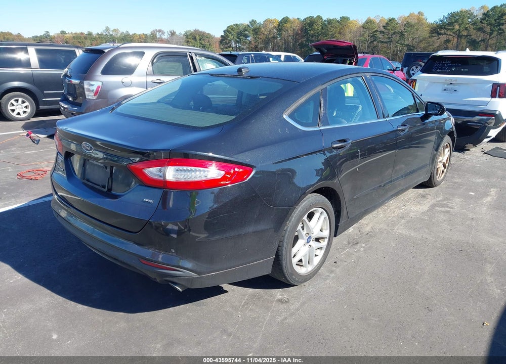 2014 FORD FUSION SE VIN: 1FA6P0H70E5352180