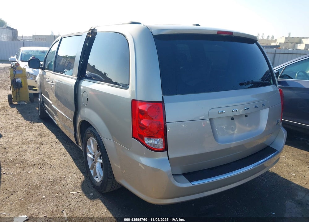 2016 DODGE GRAND CARAVAN SXT VIN: 2C4RDGCG5GR249830