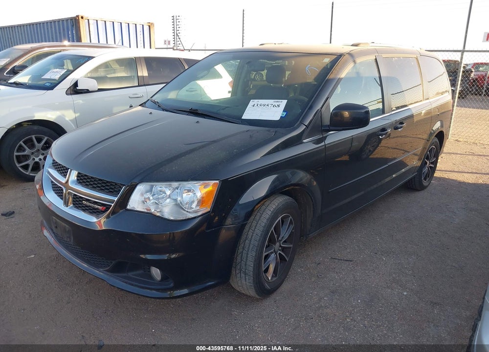 2017 DODGE GRAND CARAVAN SXT VIN: 2C4RDGCG3HR714073