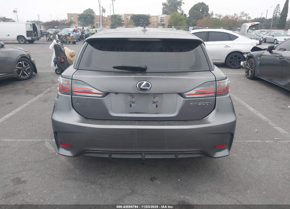 2015 LEXUS CT 200H VIN: JTHKD5BH8F2220303