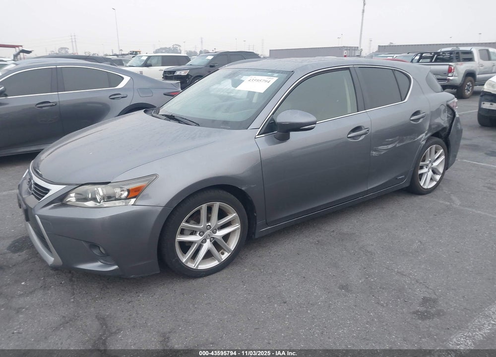 2015 LEXUS CT 200H VIN: JTHKD5BH8F2220303