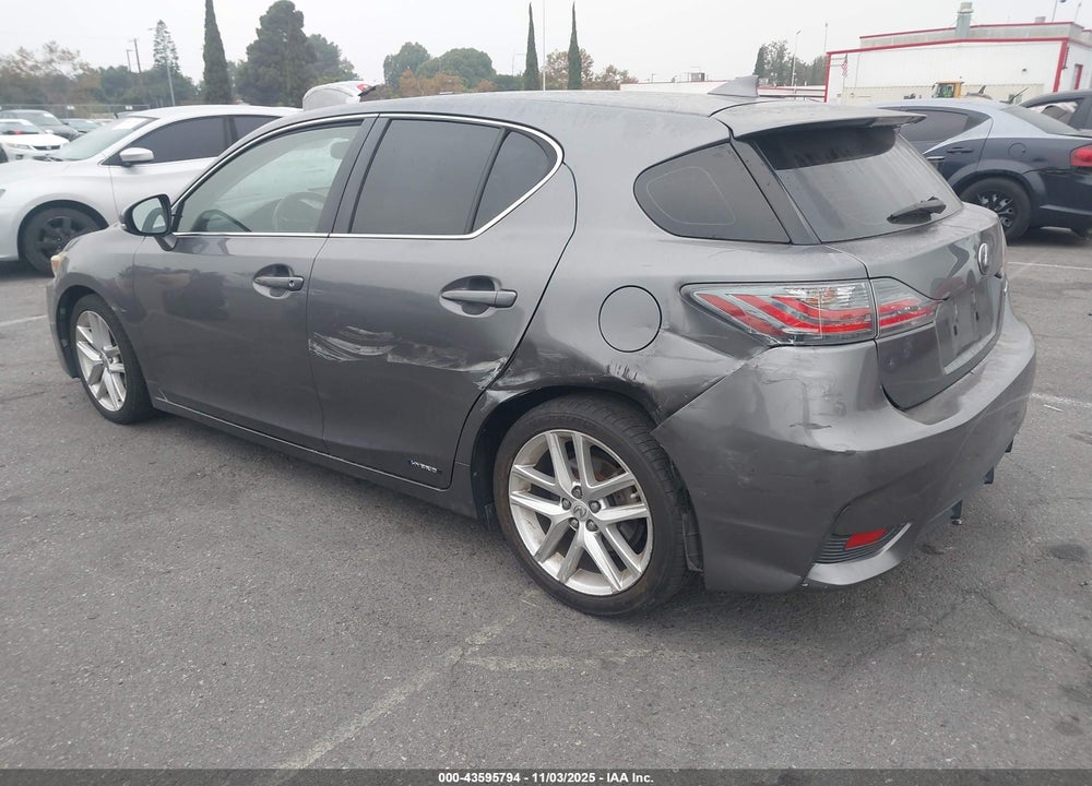 2015 LEXUS CT 200H VIN: JTHKD5BH8F2220303