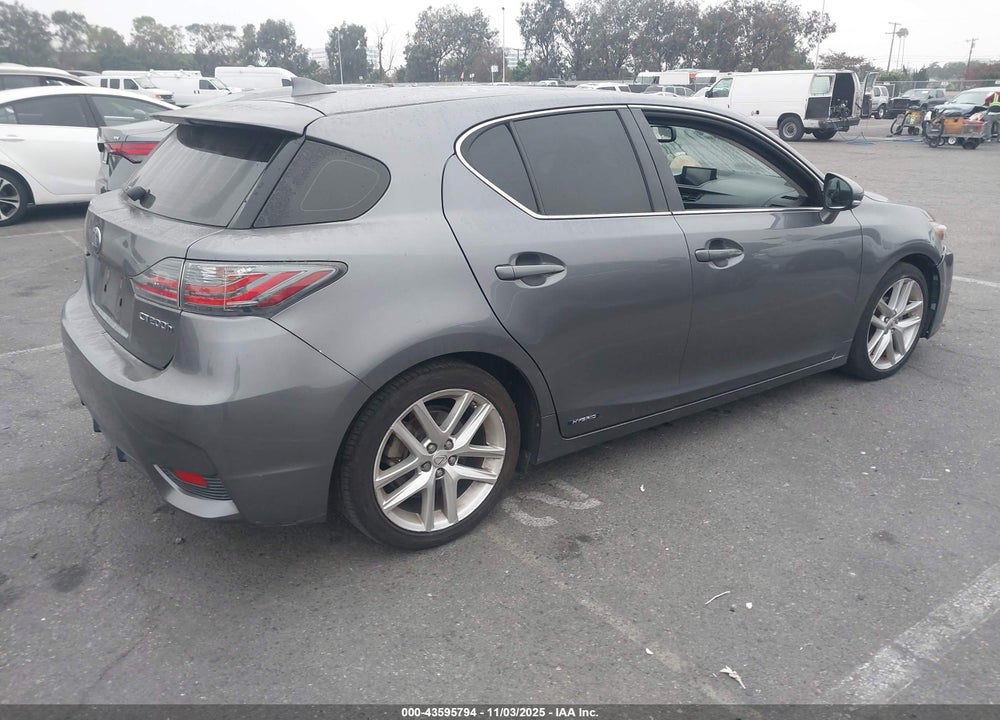 2015 LEXUS CT 200H VIN: JTHKD5BH8F2220303