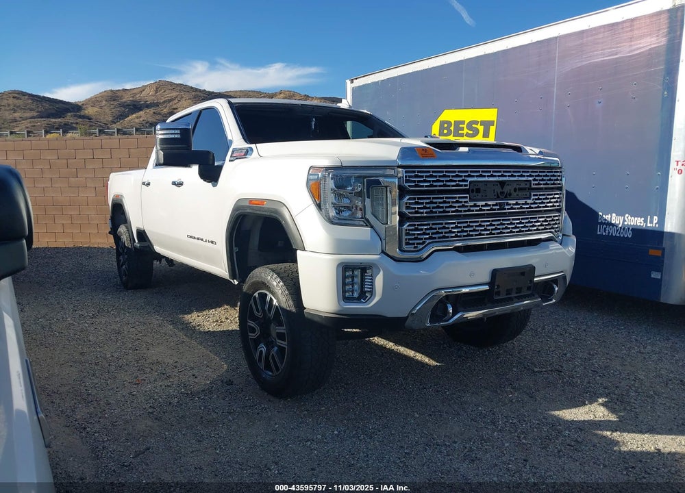 2020 GMC SIERRA 2500HD 4WD  STANDARD BED DENALI VIN: 1GT49REY8LF293884