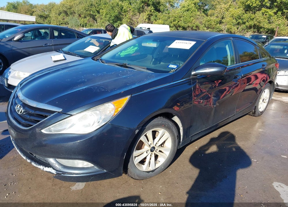2013 HYUNDAI SONATA GLS VIN: 5NPEB4ACXDH557846