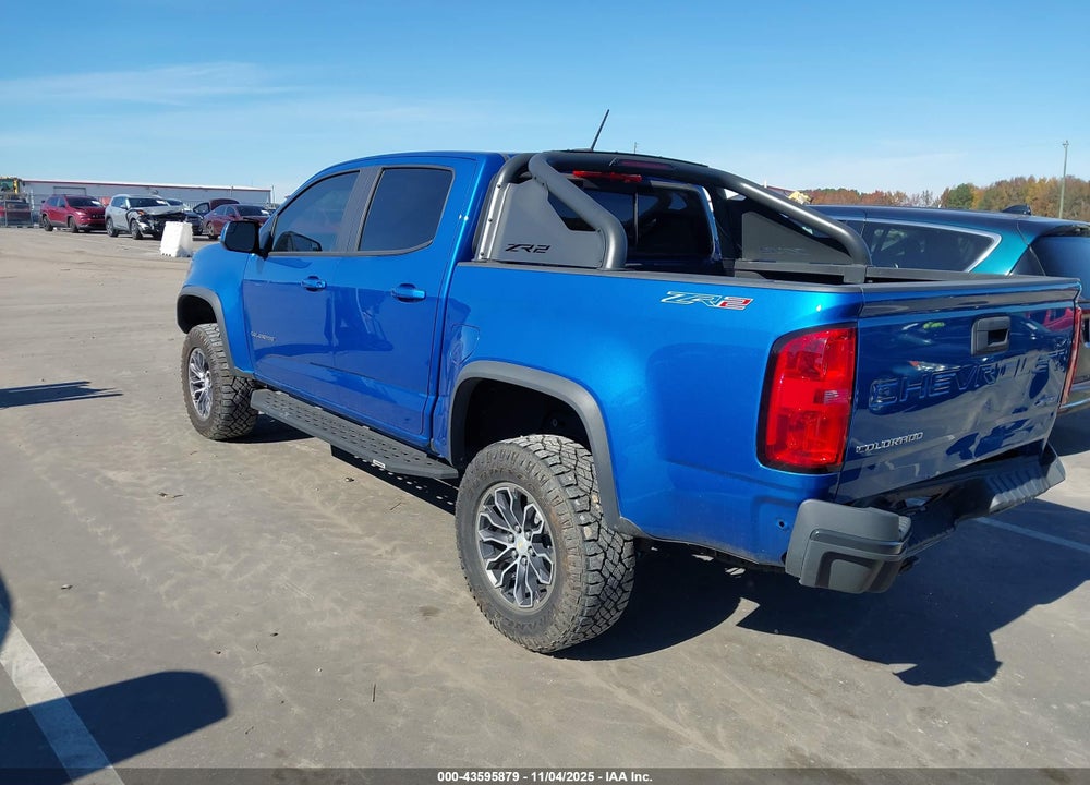 2022 CHEVROLET COLORADO 4WD SHORT BOX ZR2 VIN: 1GCGTEEN7N1305228