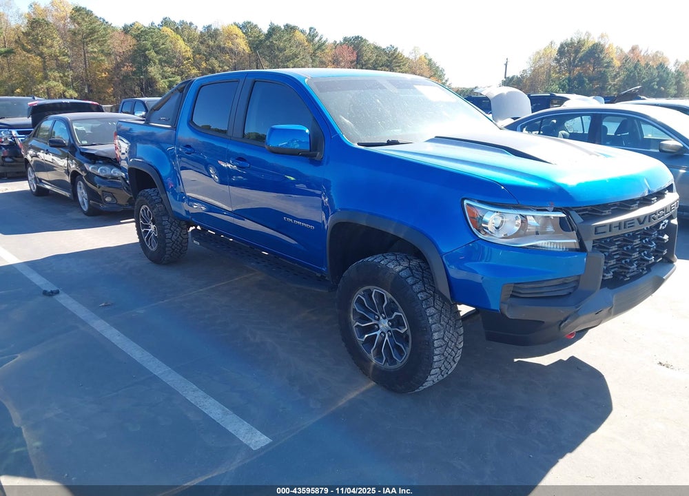 2022 CHEVROLET COLORADO 4WD SHORT BOX ZR2 VIN: 1GCGTEEN7N1305228