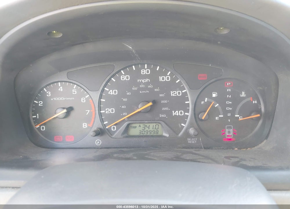 1998 HONDA ACCORD EX VIN: 1HGCG6670WA242288