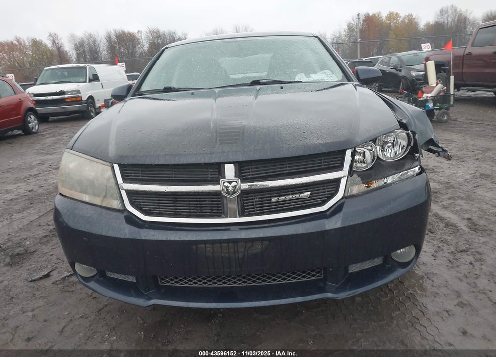 2008 DODGE AVENGER R/T VIN: 1B3LC76M58N660400