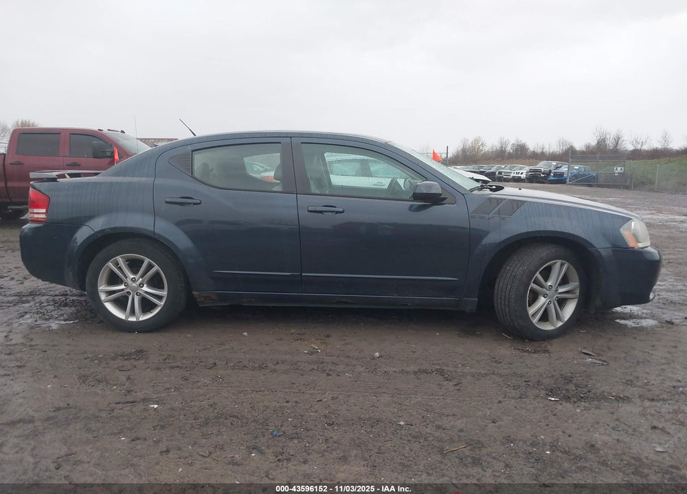 2008 DODGE AVENGER R/T VIN: 1B3LC76M58N660400