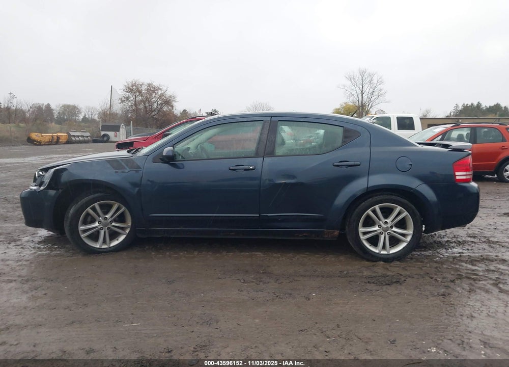 2008 DODGE AVENGER R/T VIN: 1B3LC76M58N660400