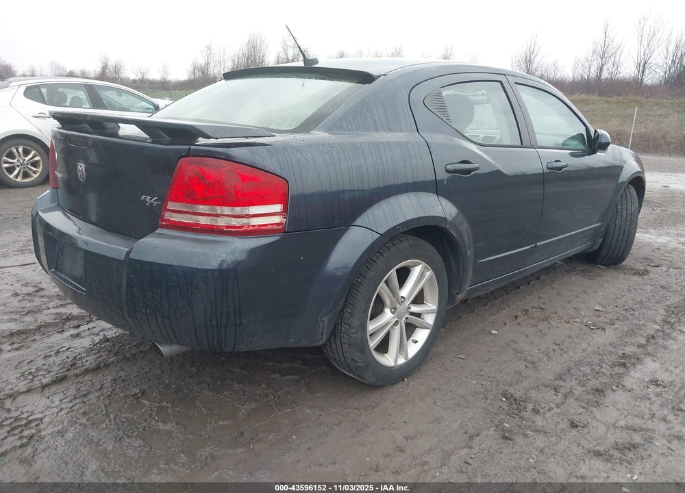 2008 DODGE AVENGER R/T VIN: 1B3LC76M58N660400