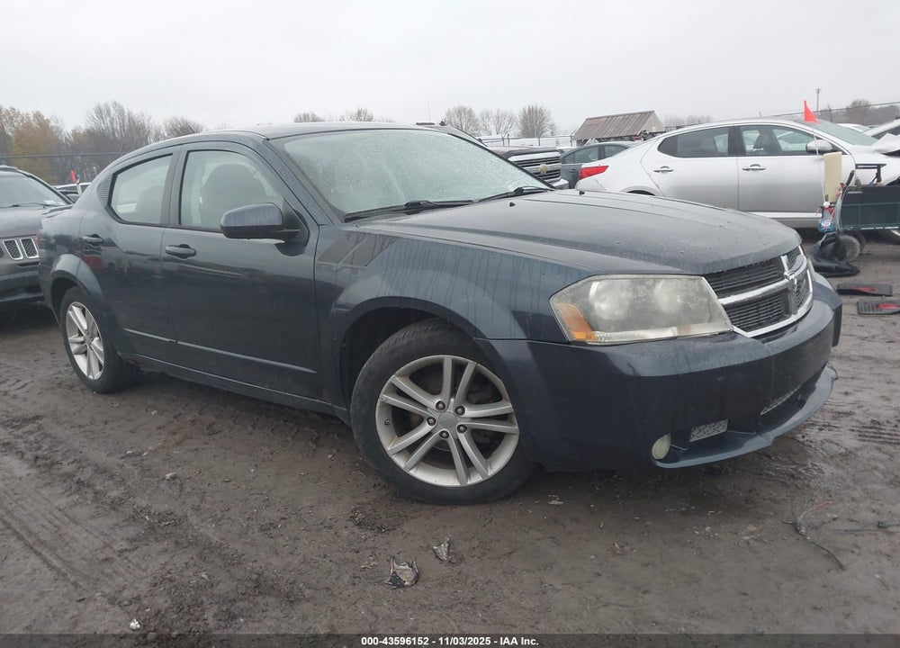 2008 DODGE AVENGER R/T VIN: 1B3LC76M58N660400