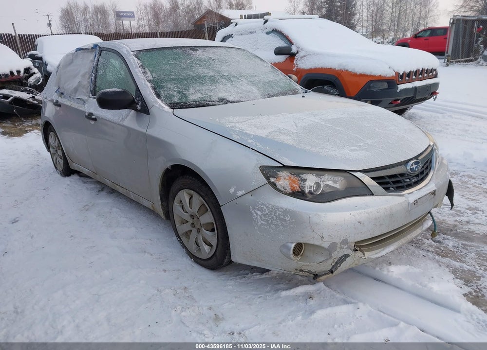 2008 SUBARU IMPREZA 2.5I VIN: JF1GH61668G810013