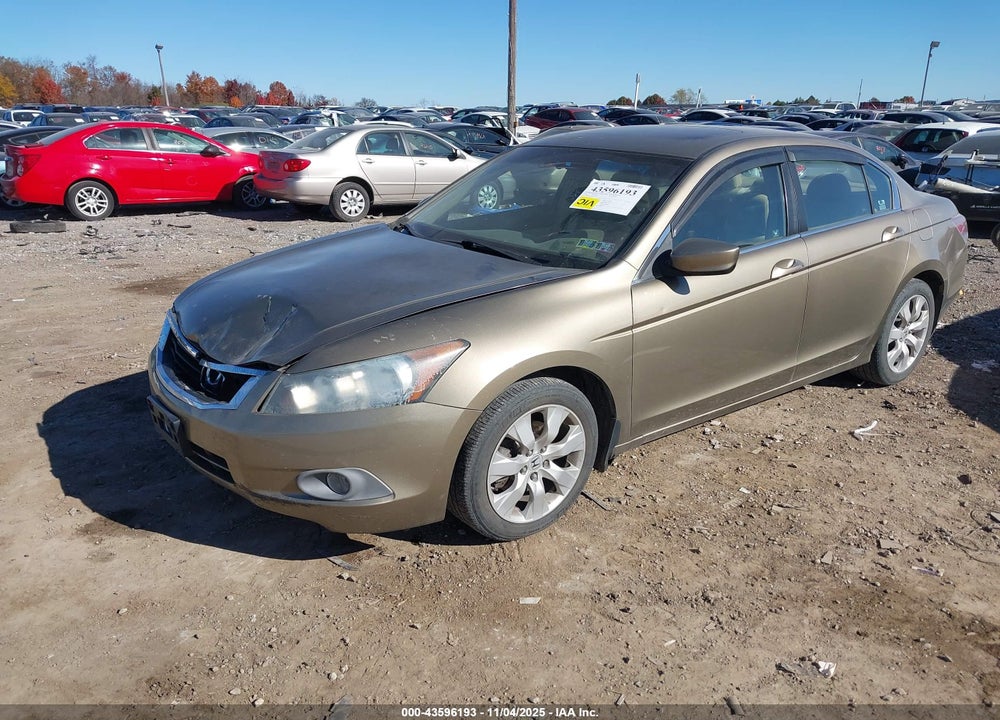 2008 HONDA ACCORD VIN: 1HGCP25768A101318