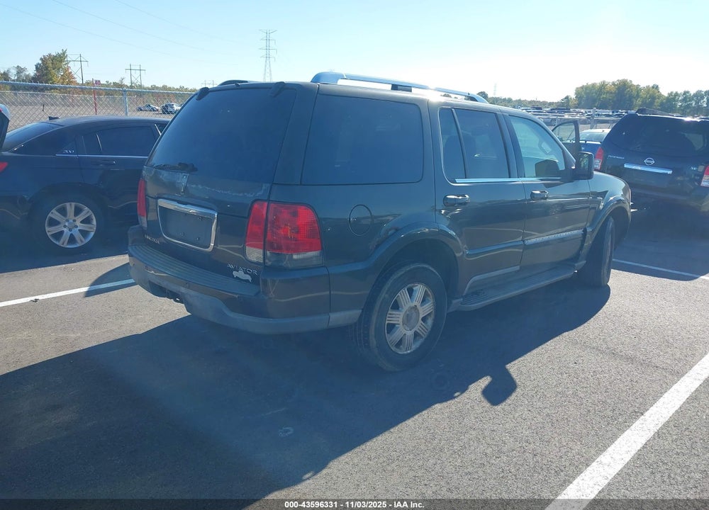 2005 LINCOLN AVIATOR VIN: 5LMEU88H35ZJ03752