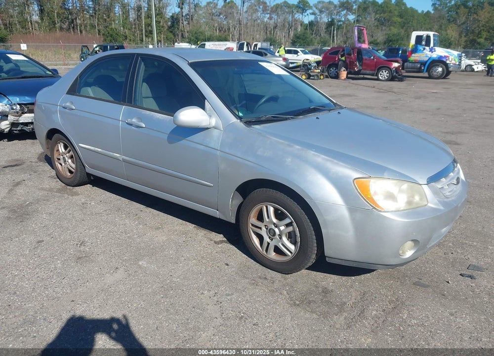 2005 KIA SPECTRA EX/LX/SX VIN: KNAFE121055076364