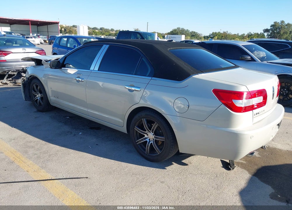 2008 LINCOLN MKZ VIN: 3LNHM26T88R620090
