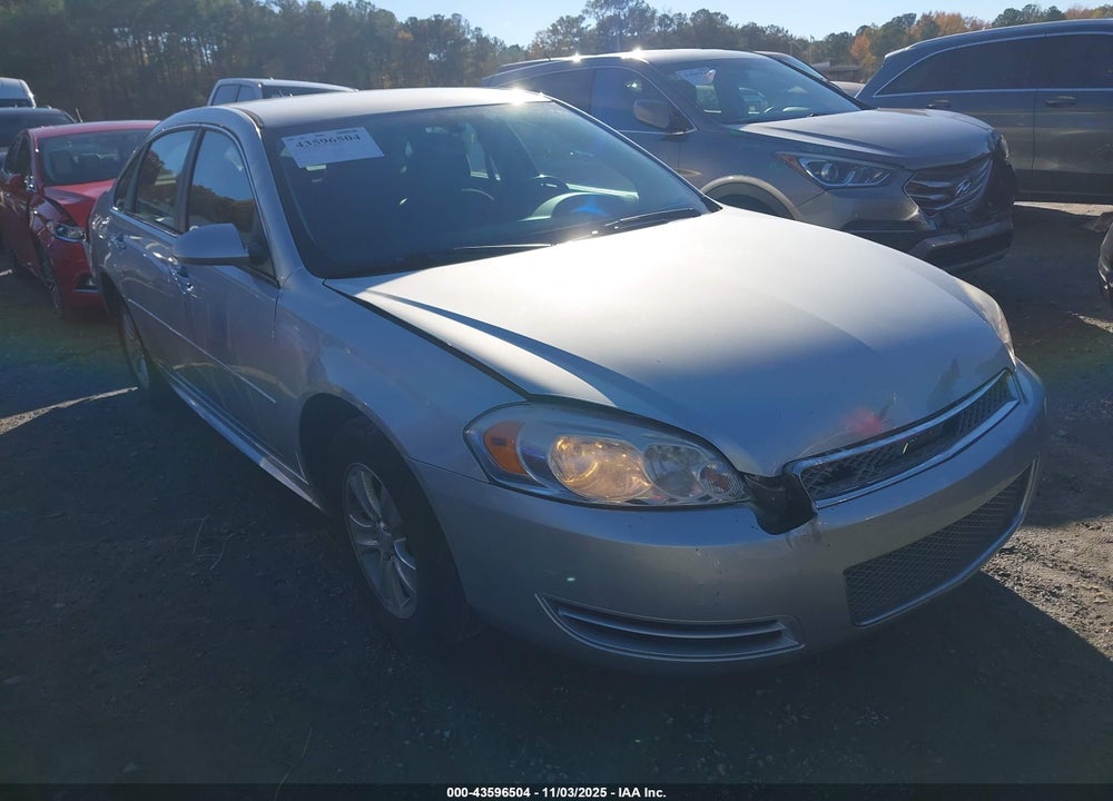 2012 CHEVROLET IMPALA LS VIN: 2G1WA5E33C1225280