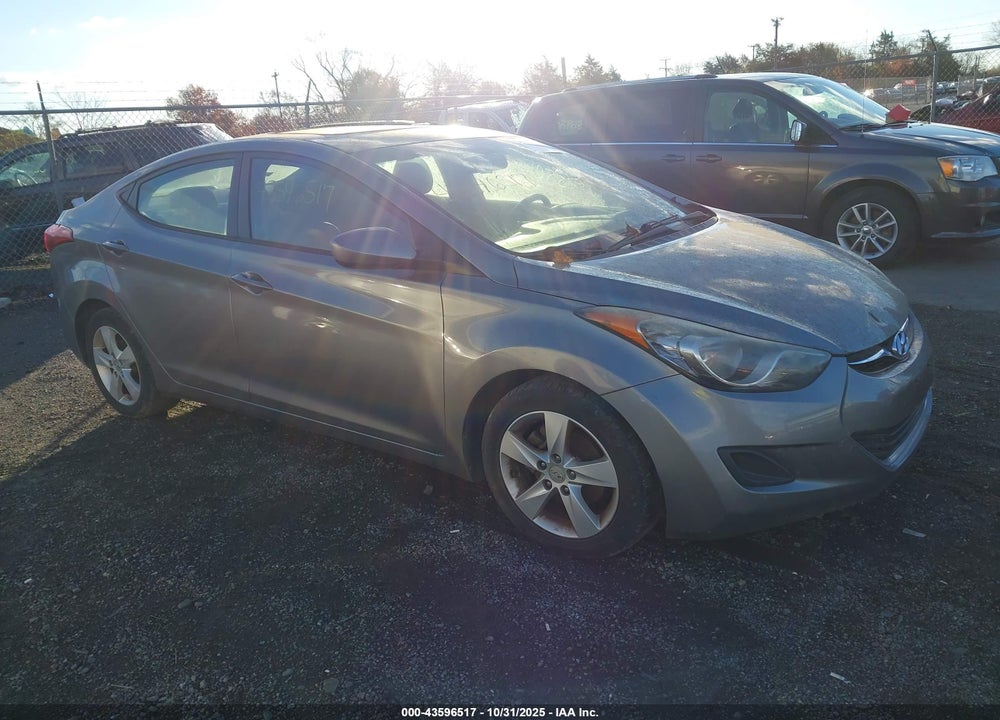 2011 HYUNDAI ELANTRA GLS (ULSAN PLANT) VIN: KMHDH4AE9BU153608