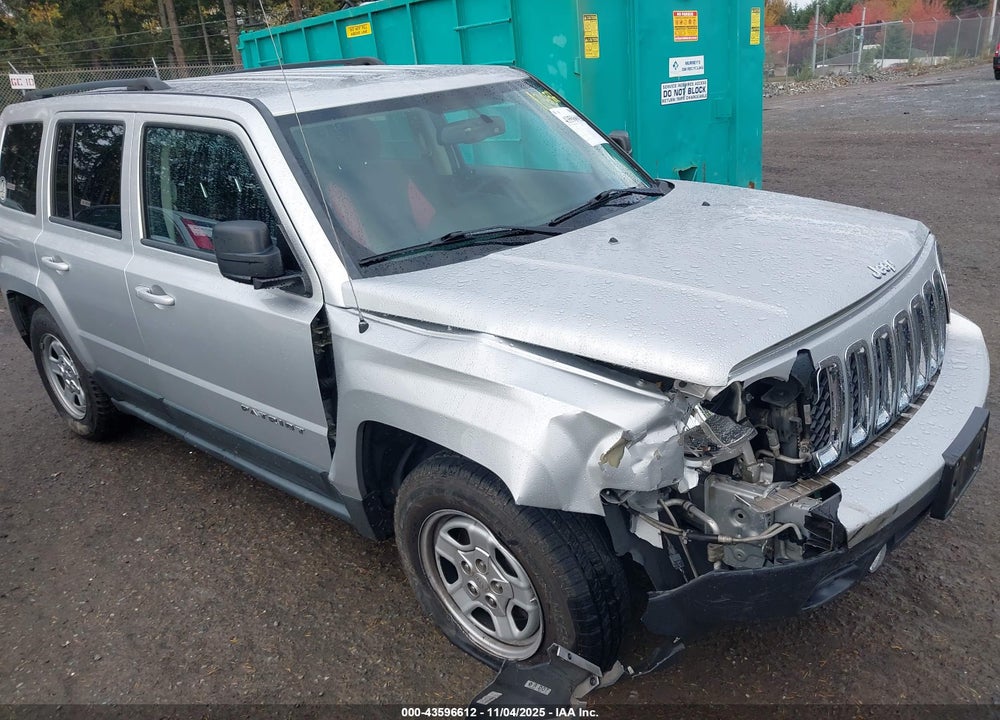 2011 JEEP PATRIOT SPORT VIN: 1J4NT1GA4BD270923