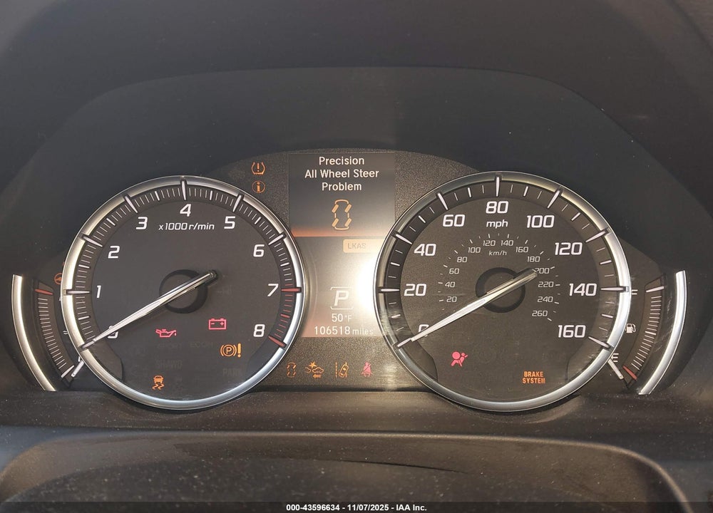 2017 ACURA TLX TECHNOLOGY PACKAGE VIN: 19UUB1F56HA006641