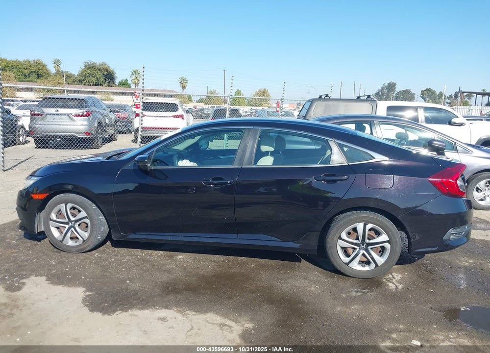 2016 HONDA CIVIC VIN: 19XFC2F55GE207775