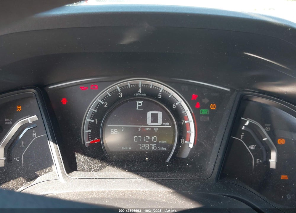 2016 HONDA CIVIC VIN: 19XFC2F55GE207775