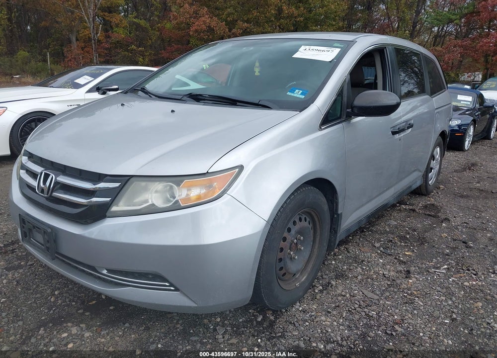 2015 HONDA ODYSSEY LX VIN: 5FNRL5H28FB025434