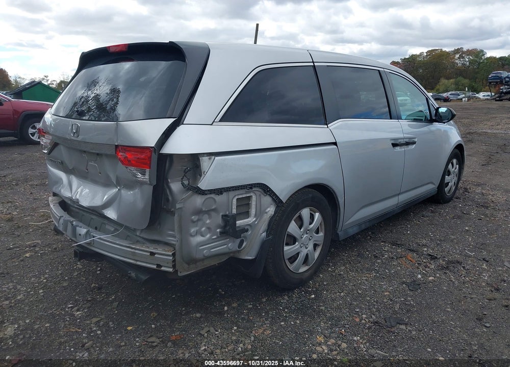 2015 HONDA ODYSSEY LX VIN: 5FNRL5H28FB025434