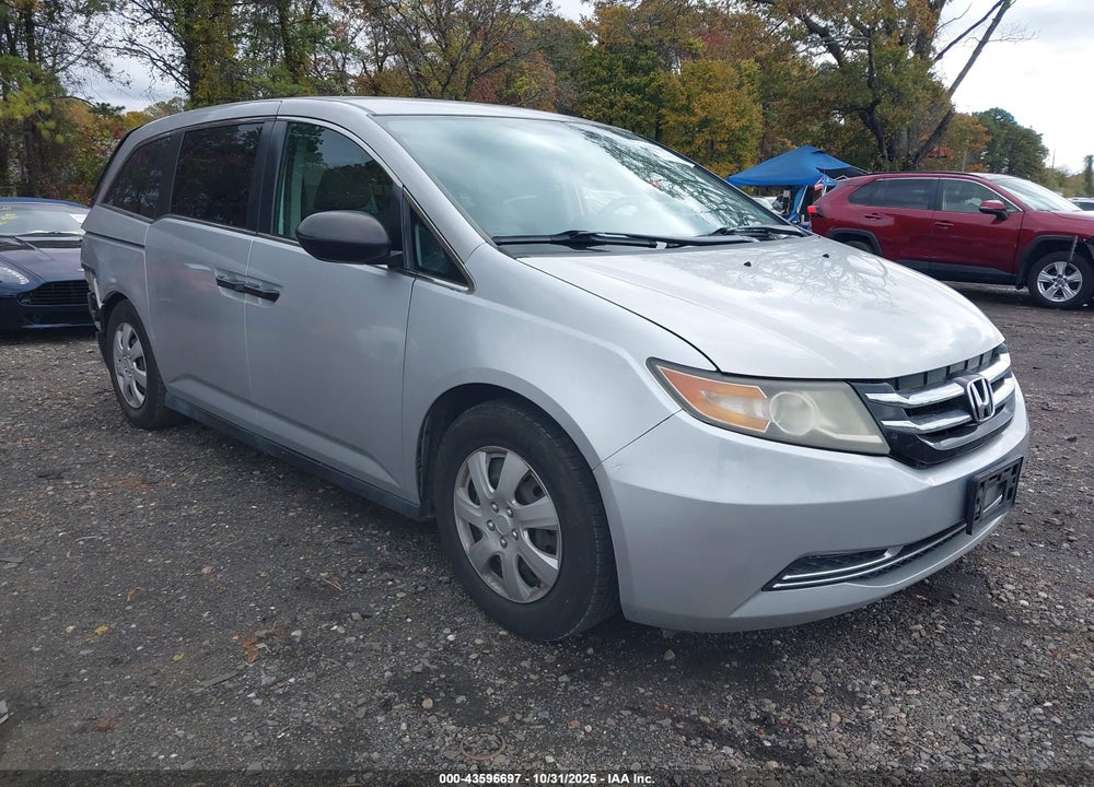 2015 HONDA ODYSSEY LX VIN: 5FNRL5H28FB025434