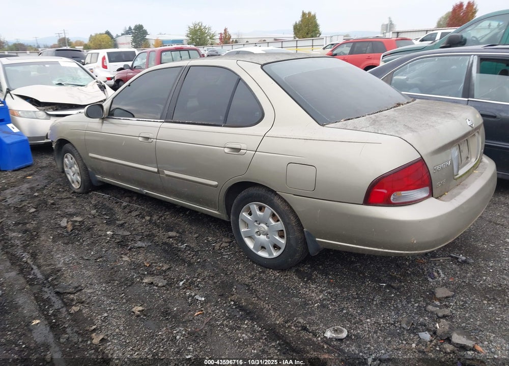 2000 NISSAN SENTRA GXE/XE VIN: 3N1CB51D8YL321629