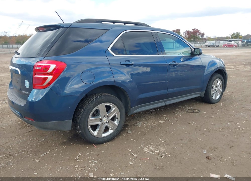 2016 CHEVROLET EQUINOX LT VIN: 2GNALCEK4G6169843